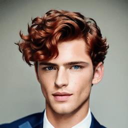 Short Curly Red Hairstyle profile picture for men